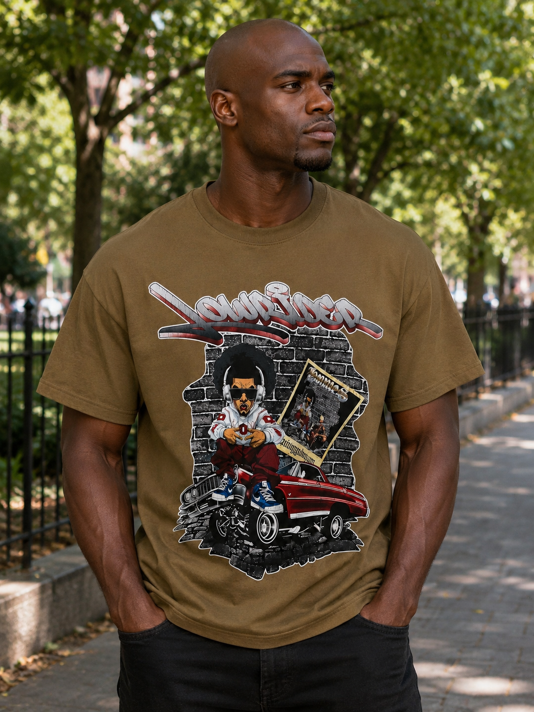 Lowrider Retro Street Oversized Tee