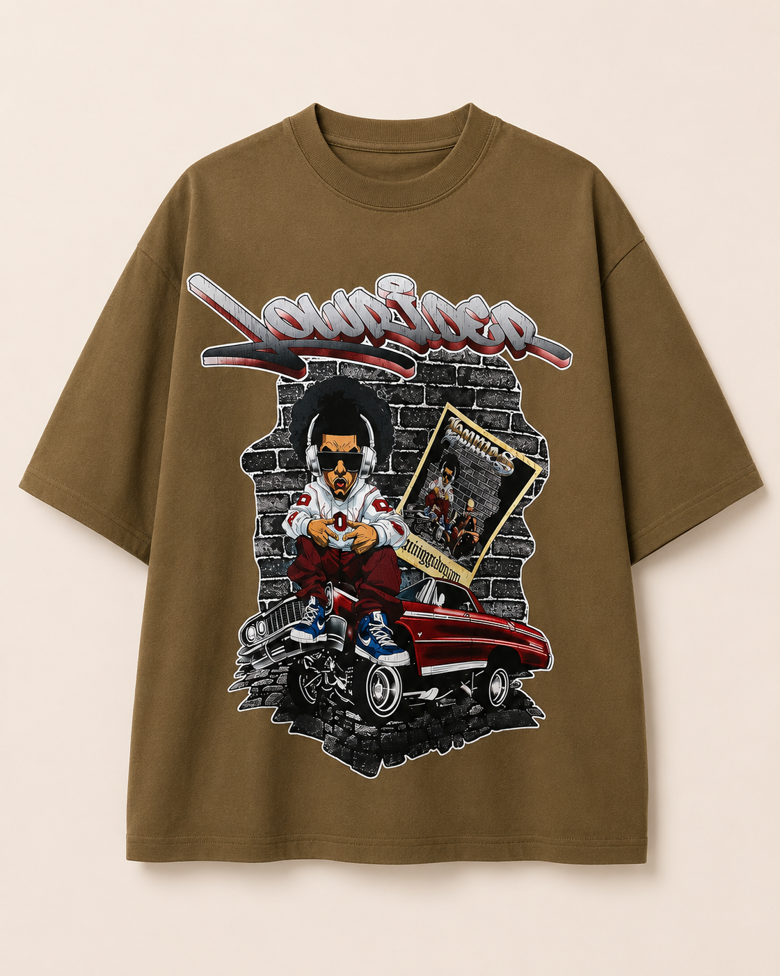 Lowrider Retro Street Oversized Tee