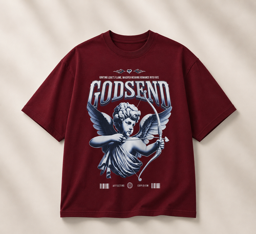 Godsend Cupid Graphic Oversized Tee
