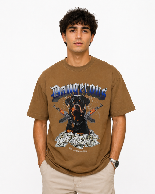 Dangerous Rottweiler Streetwear Tee