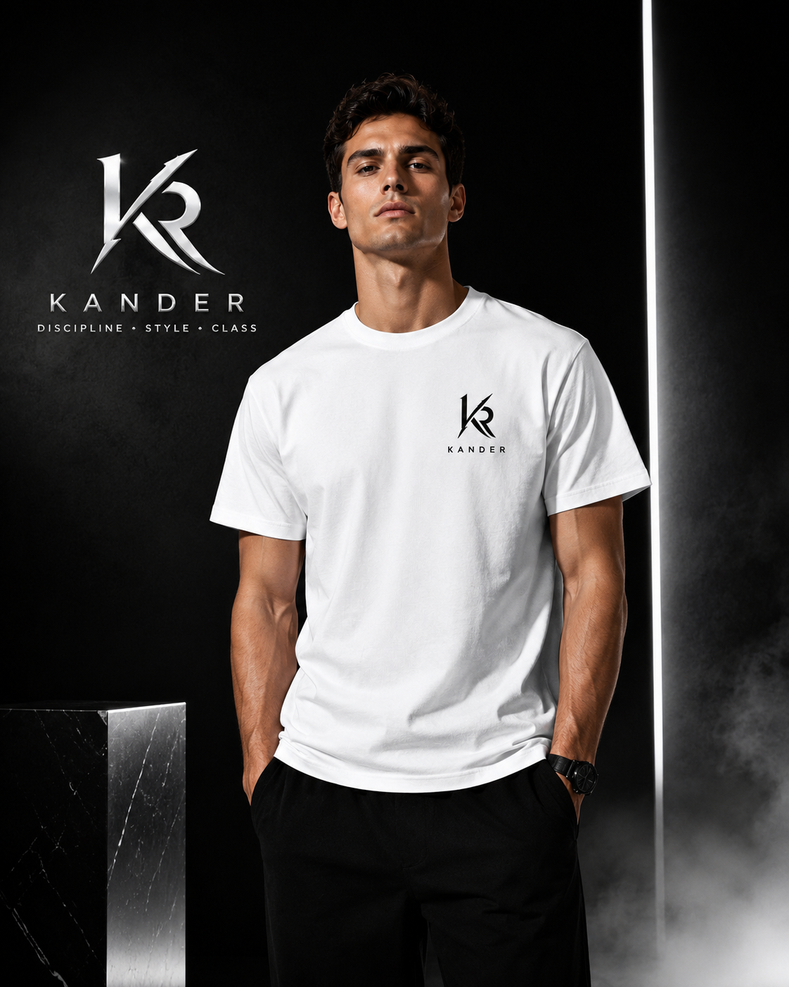 KANDER Signature T-Shirt White Edition