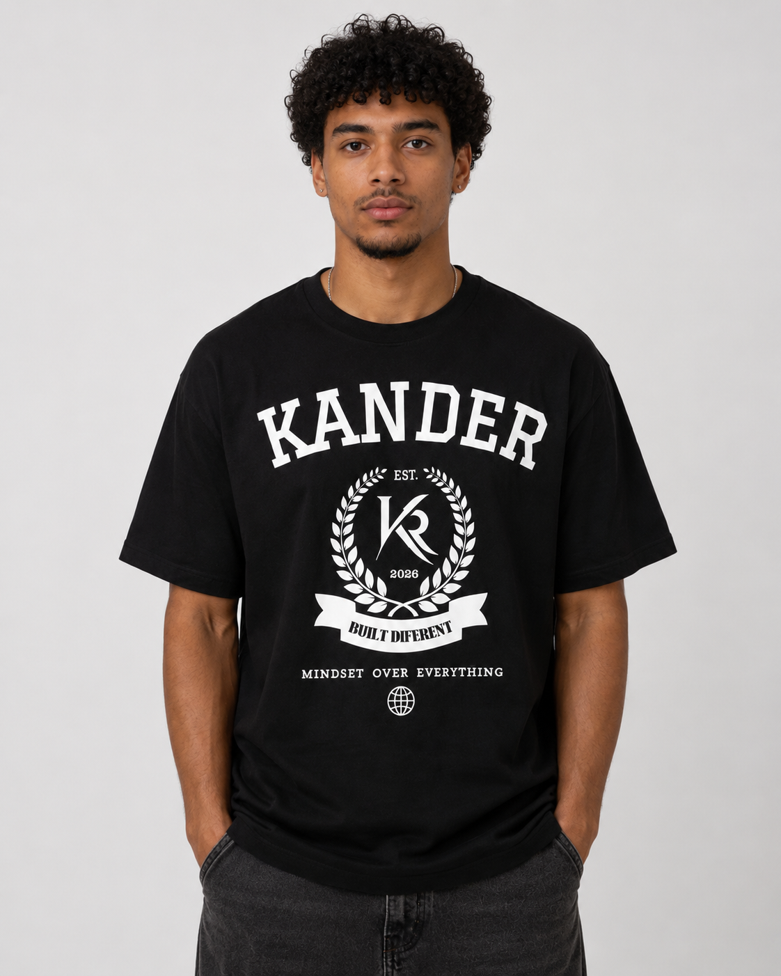 KANDER Oversized Tee/ Built Different
