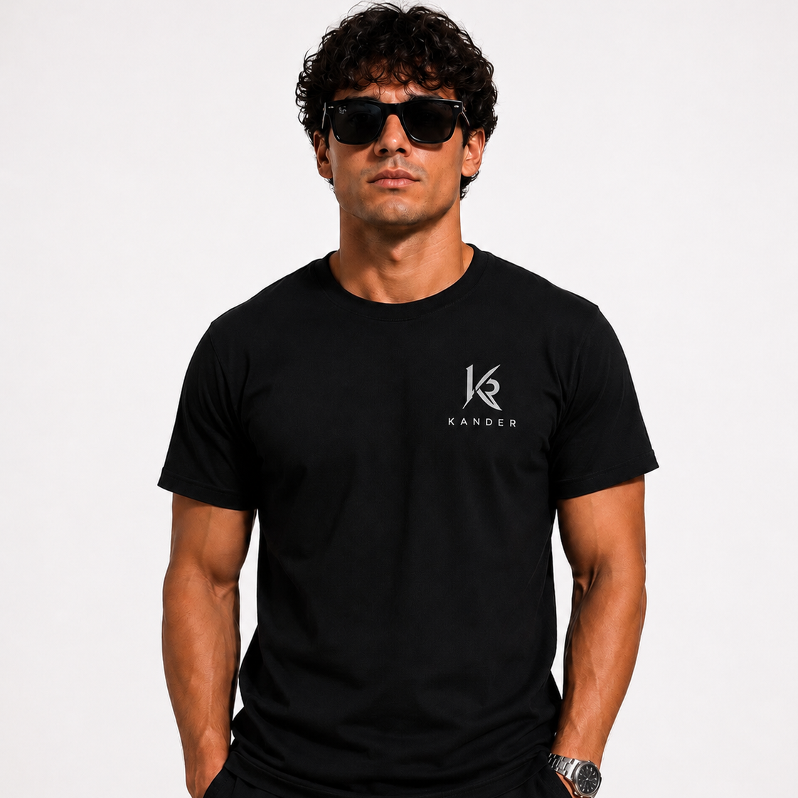 KANDER Essential tee-Black