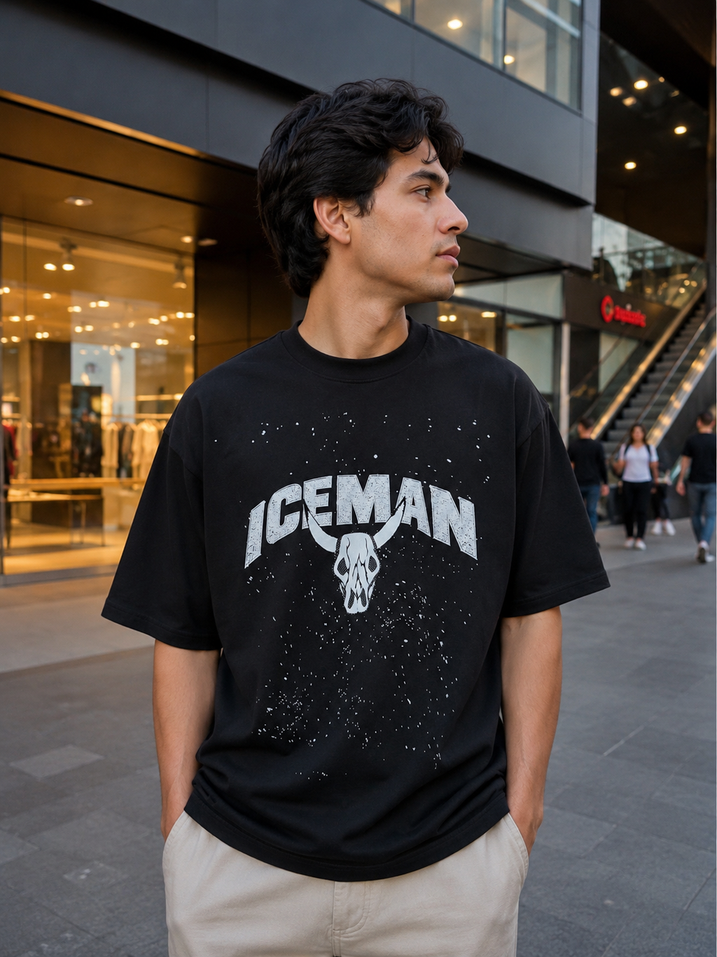 Iceman Minimal Gothic Graphic Tee