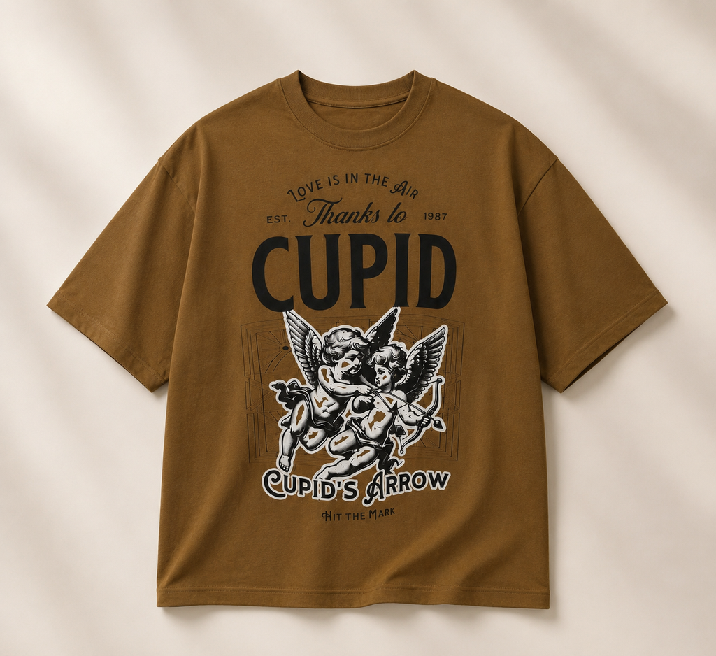 Cupid’s Arrow Vintage Oversized Tee
