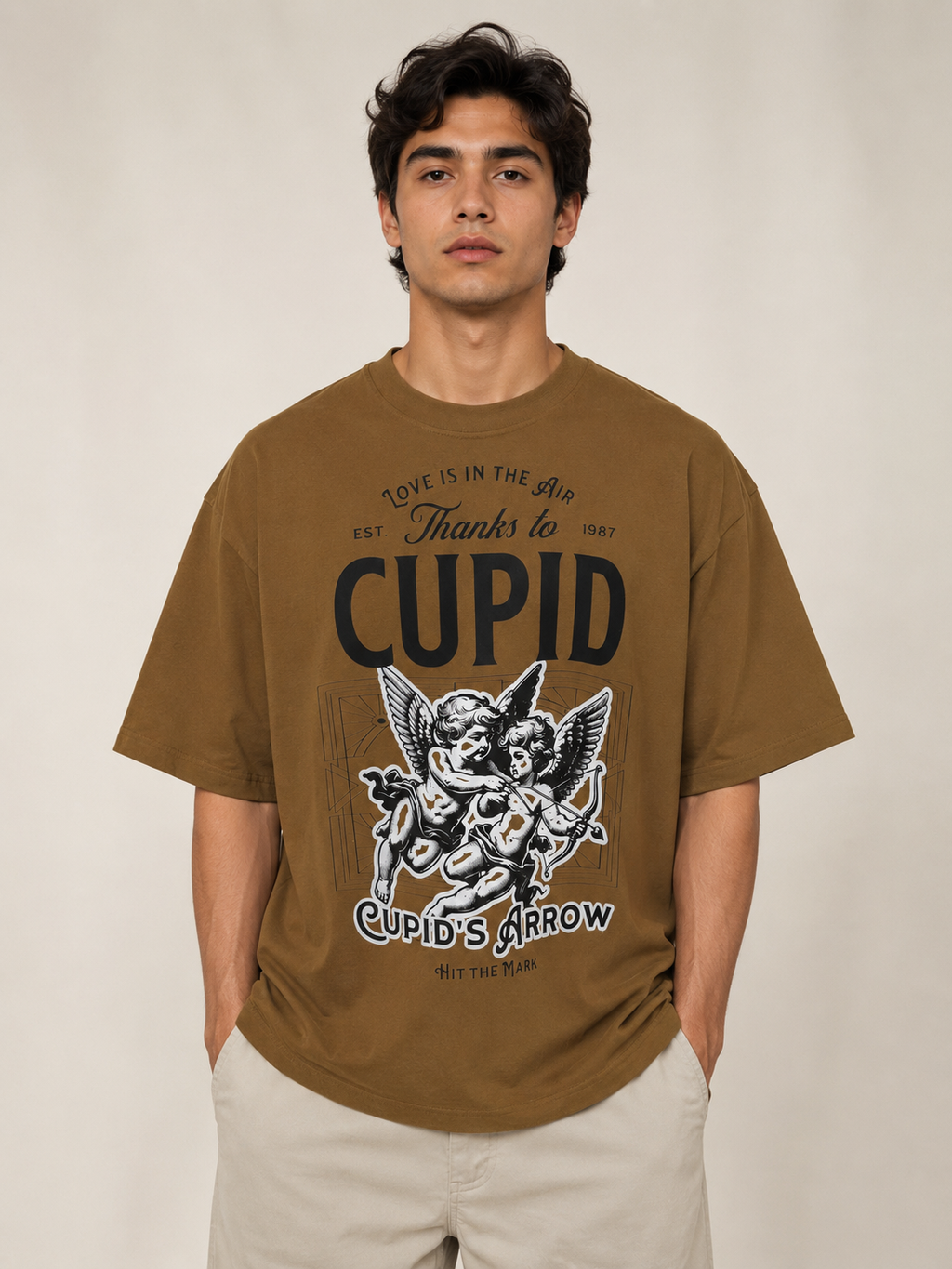 Cupid’s Arrow Vintage Oversized Tee