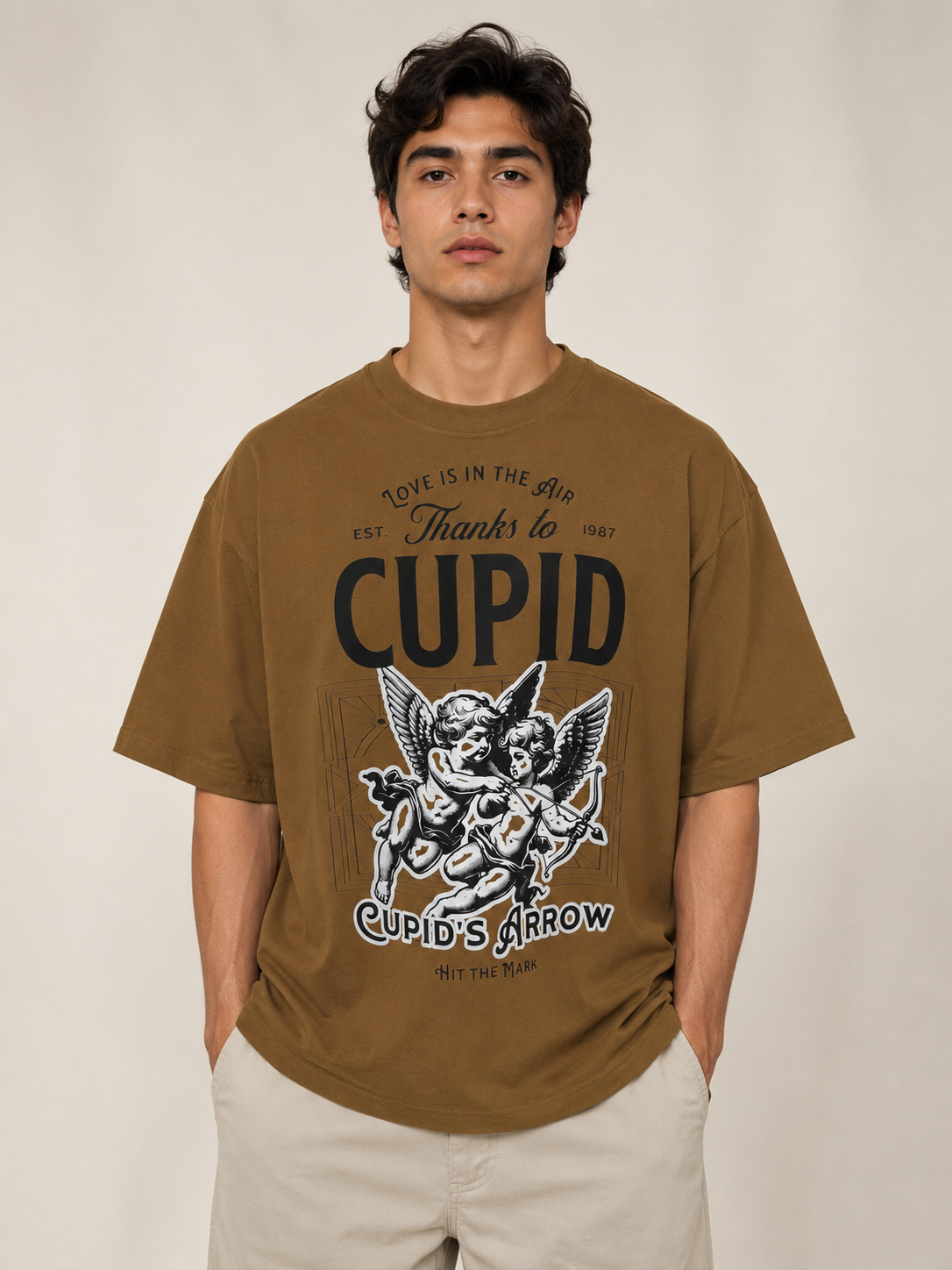 Cupid’s Arrow Vintage Oversized Tee