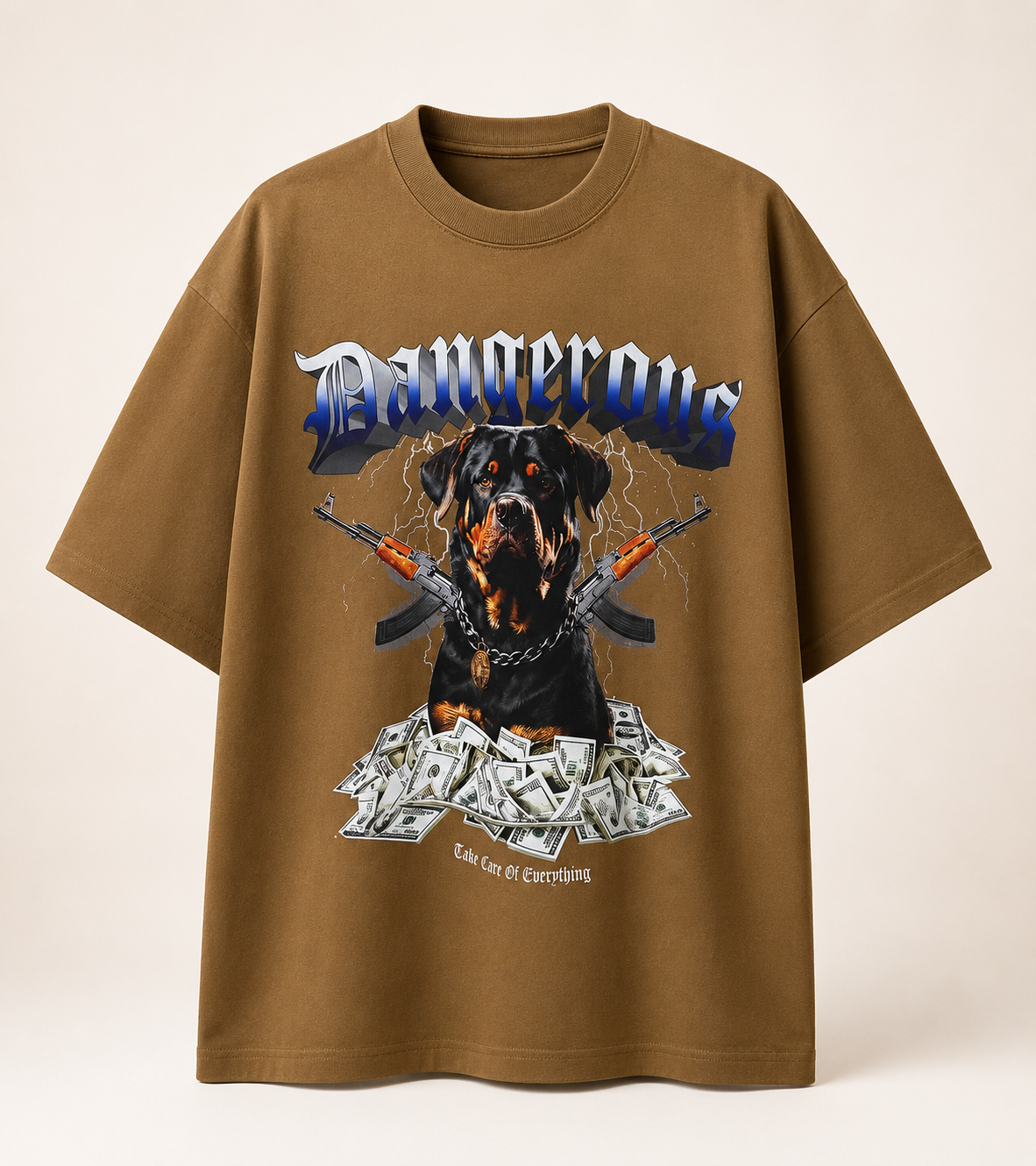 Dangerous Rottweiler Streetwear Tee