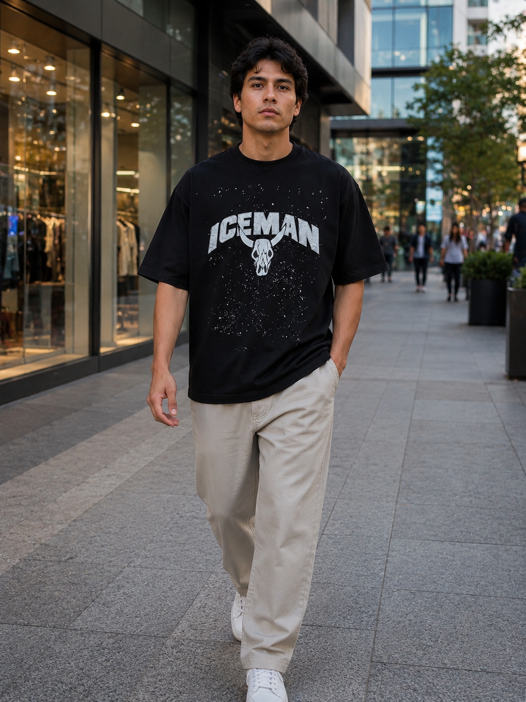 Iceman Minimal Gothic Graphic Tee